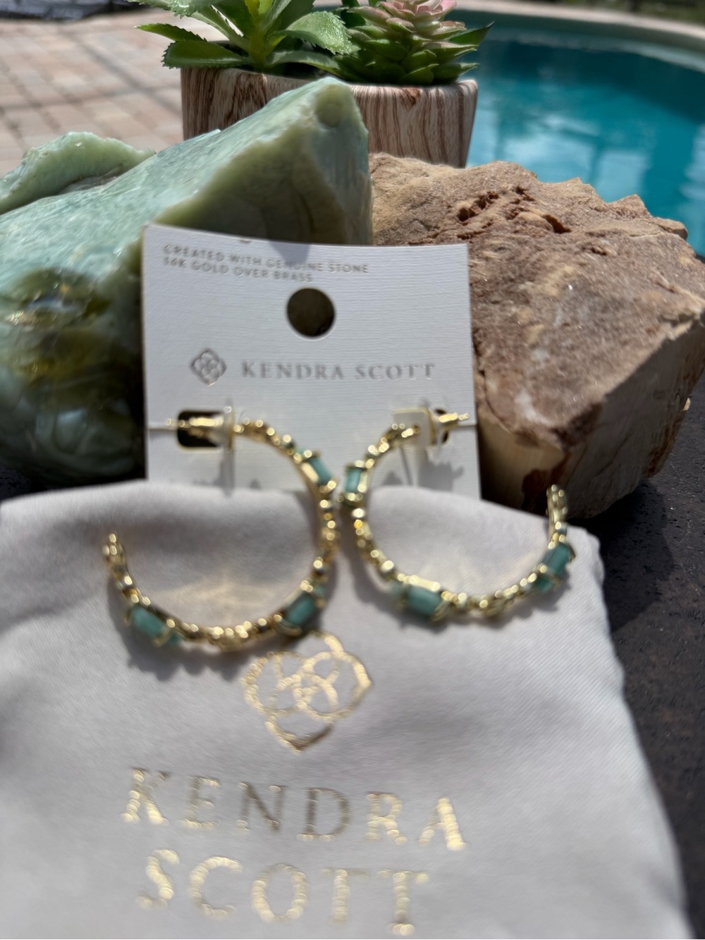 NWT KENDRA SCOTT Earrings - Beautiful Designer - Classic - Boho Earrings - Picture 2 of 9